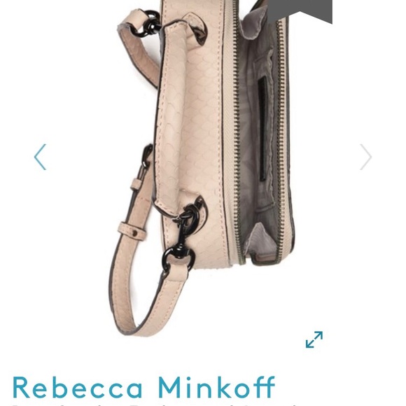 Rebecca Minkoff Box Snake Embossed Bag - Picture 4 of 11